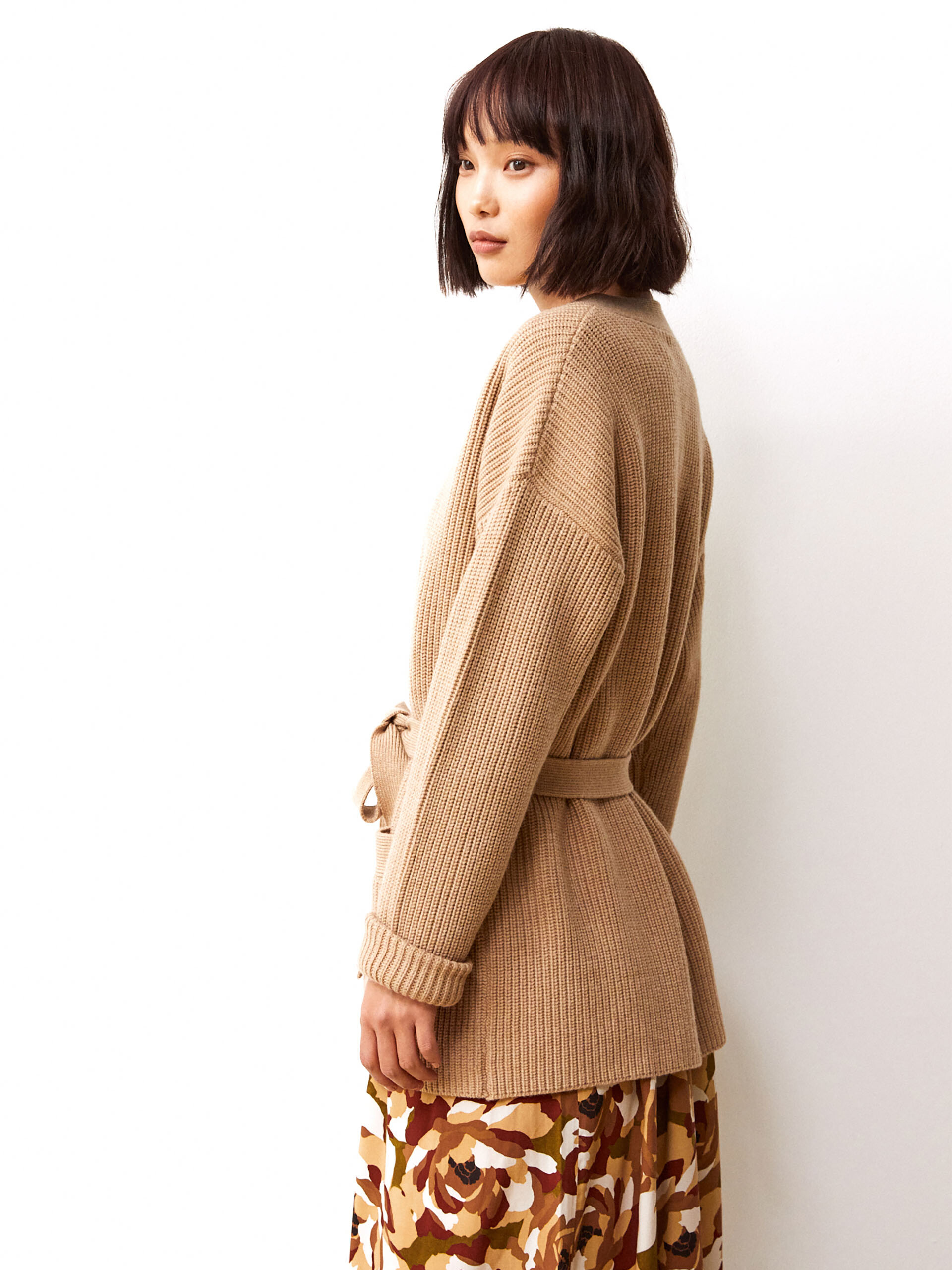 IZEL CARDIGAN -  Camel , Ready-to-wear Bensimon