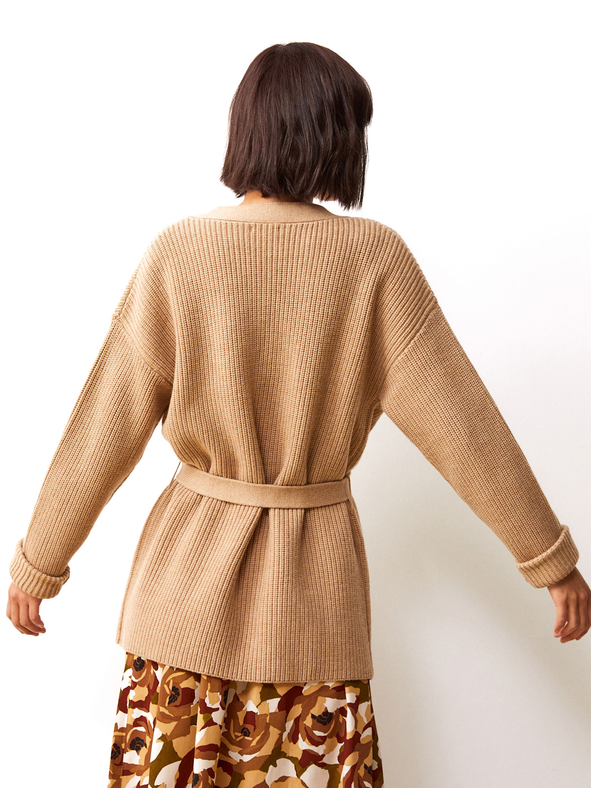 IZEL CARDIGAN -  Camel , Ready-to-wear Bensimon