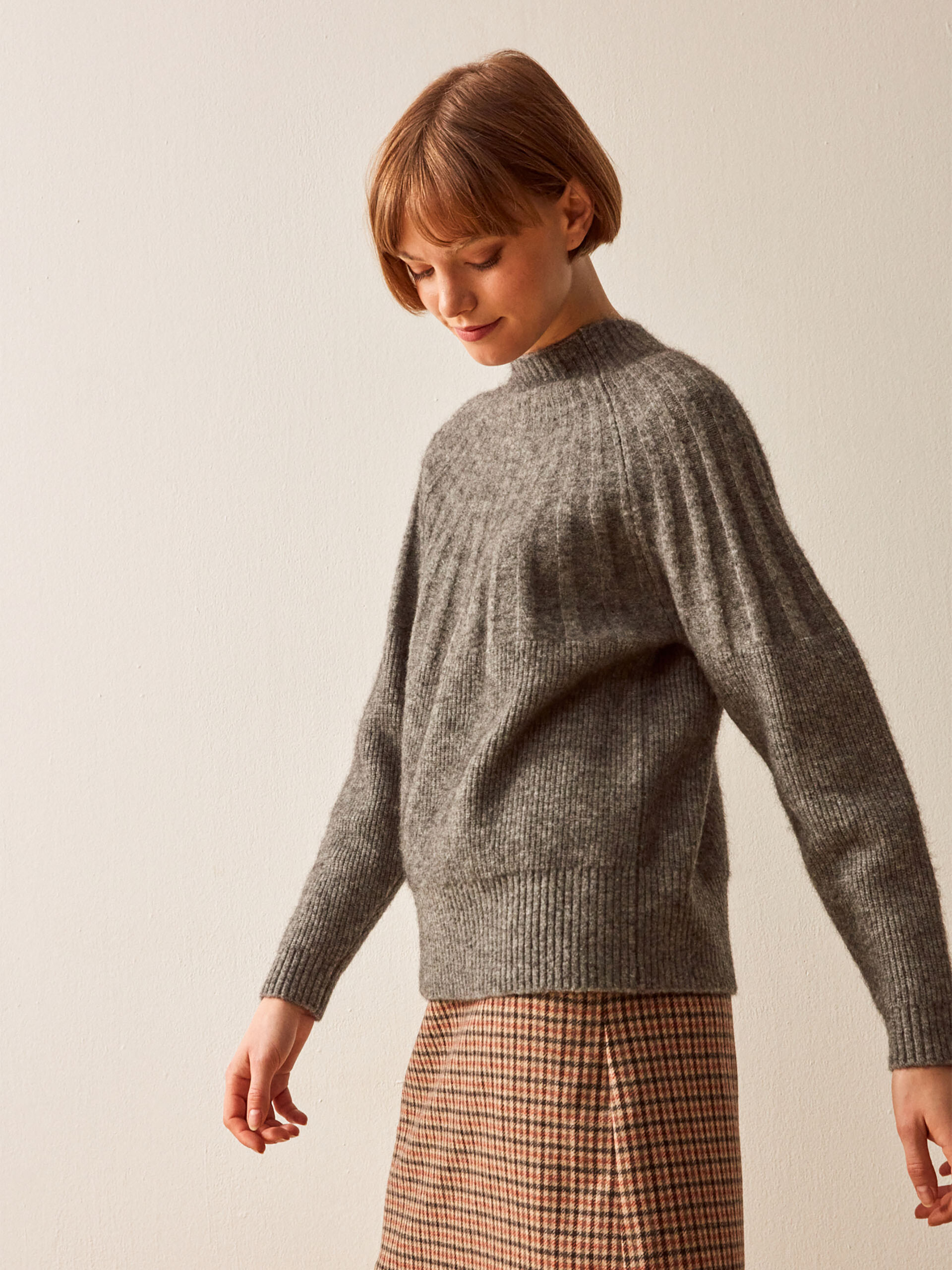 ICONE SWEATER -  Charbon , Ready-to-wear Bensimon