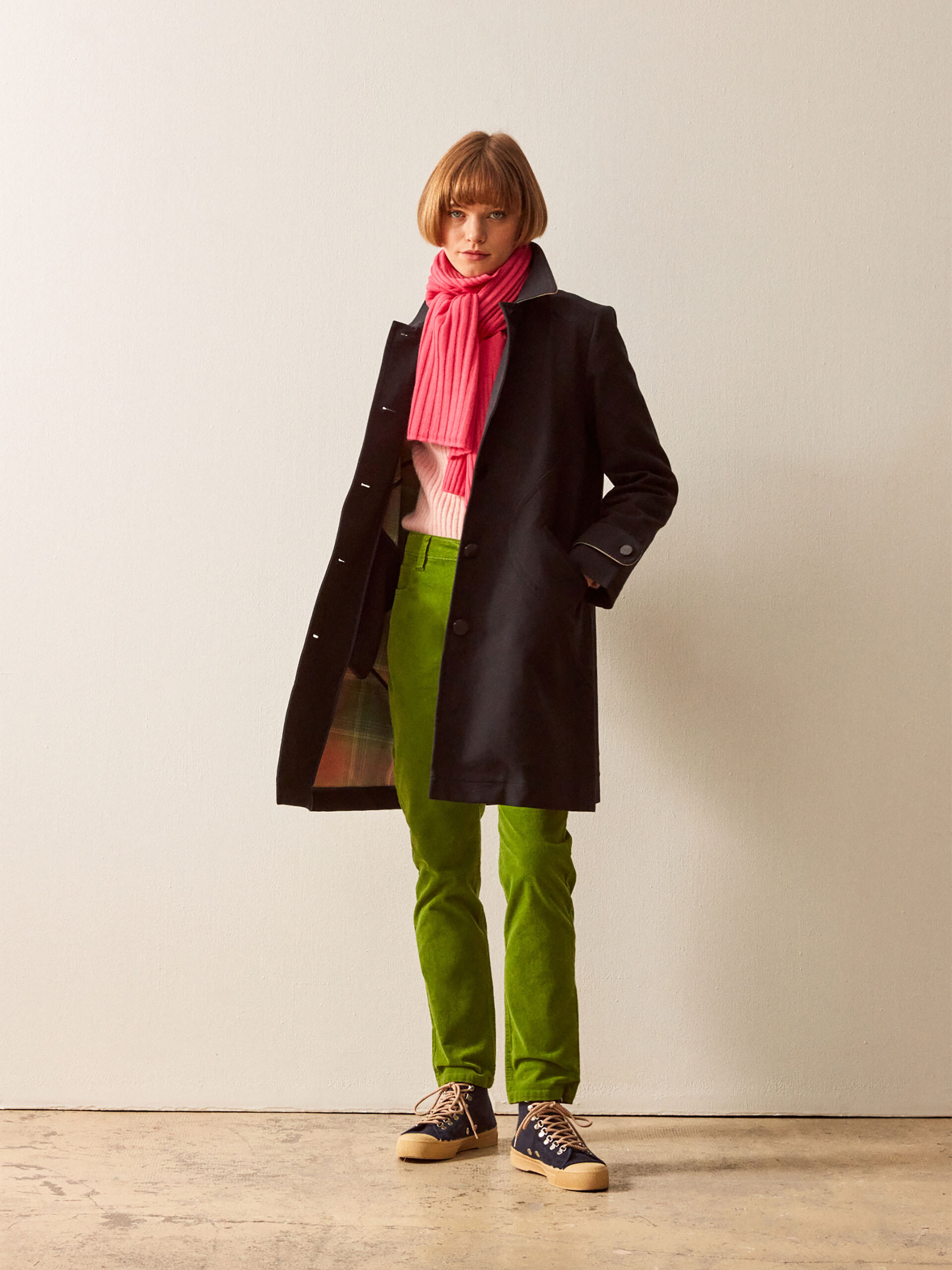 CONOR COAT -  Bleu nuit , Ready-to-wear Bensimon