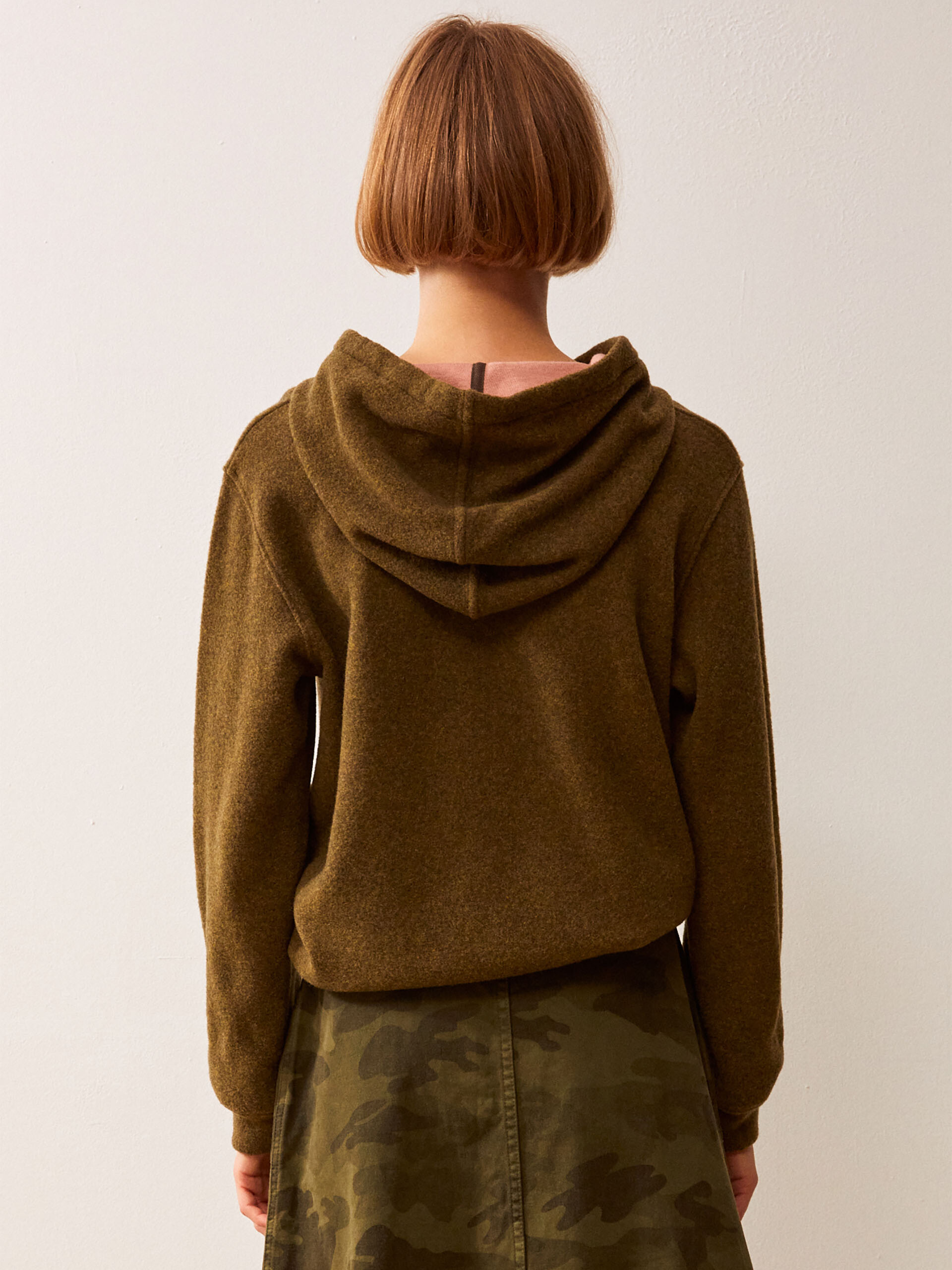 HOMIE HOODIE -  Olive , Ready-to-wear Bensimon