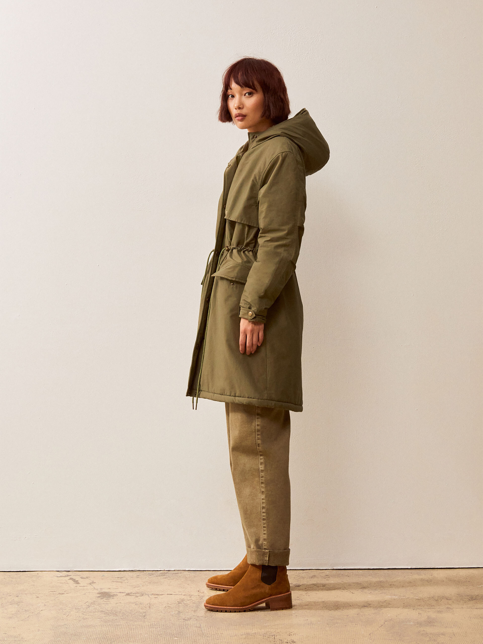 ERONA PARKA -  Khaki , Ready-to-wear Bensimon