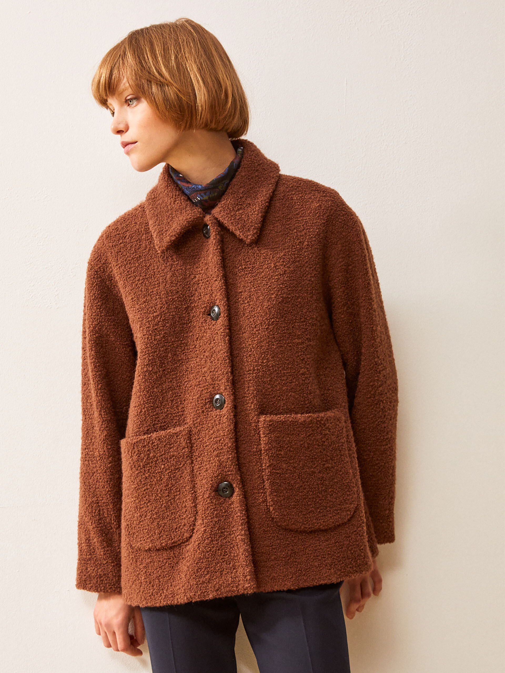 COAT IRELAND -  Hazelnut , Ready-to-wear Bensimon