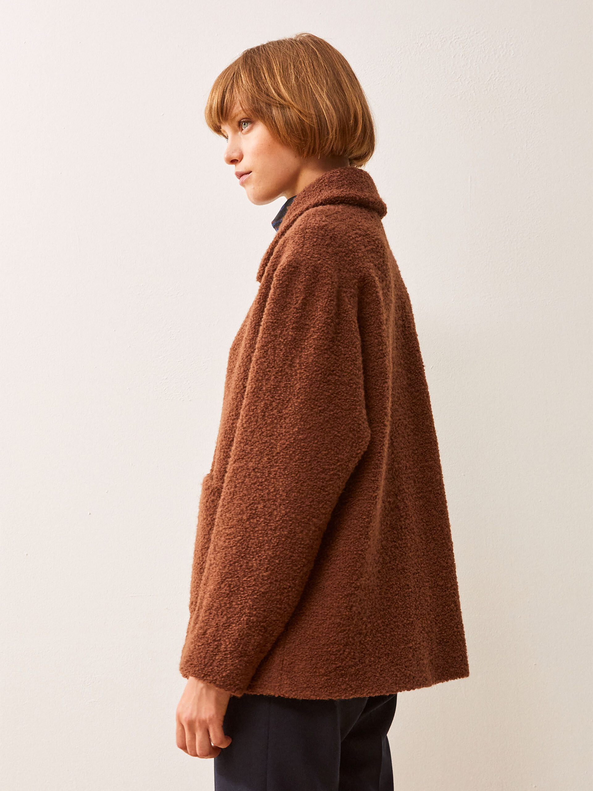 COAT IRELAND -  Hazelnut , Ready-to-wear Bensimon