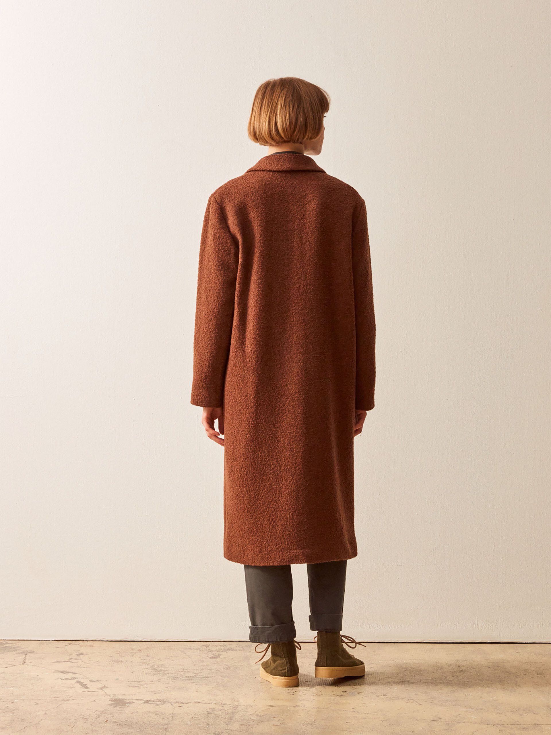 ISLAND COAT -  Hazelnut , Ready-to-wear Bensimon