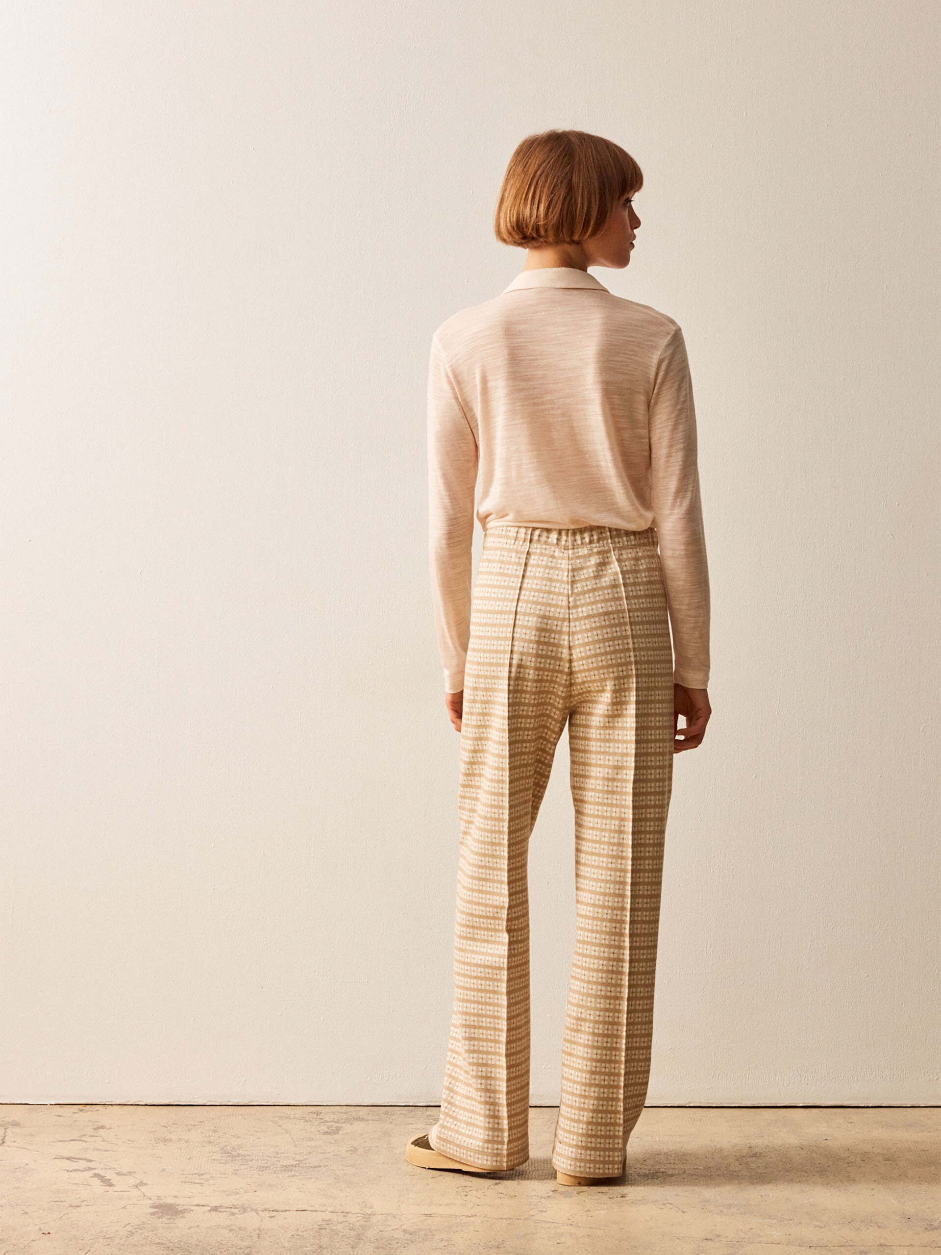 HEIKO TROUSERS -  Pale grey , Ready-to-wear Bensimon