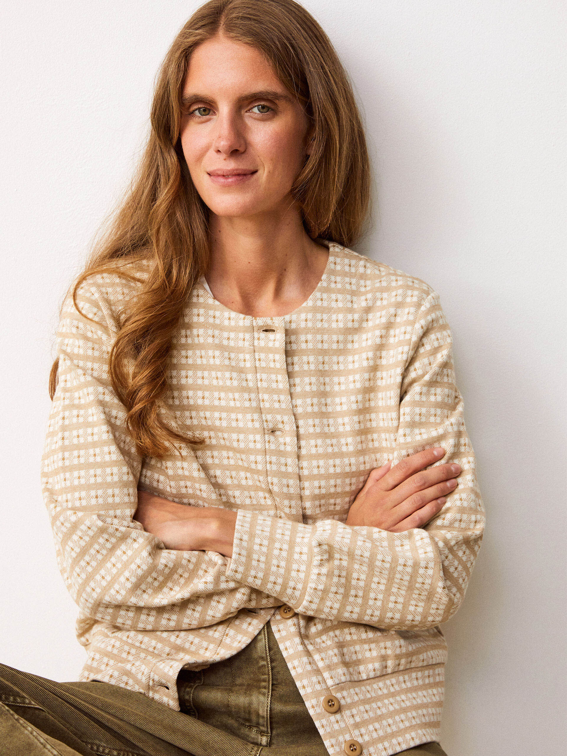 HAMILTON CARDIGAN -  Pale grey , Ready-to-wear Bensimon