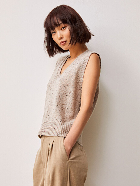 IVORY SWEATER -  Cream , Ready-to-wear Bensimon