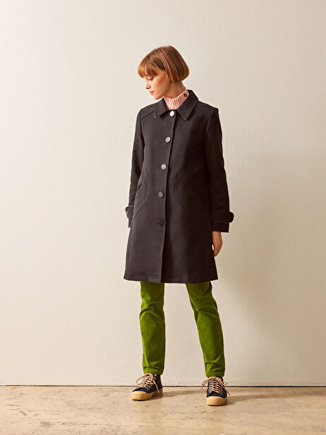 CONOR COAT -  Bleu nuit , Ready-to-wear Bensimon