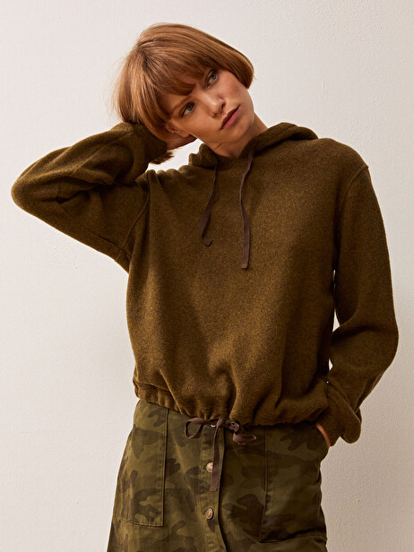 HOMIE HOODIE -  Olive , Ready-to-wear Bensimon