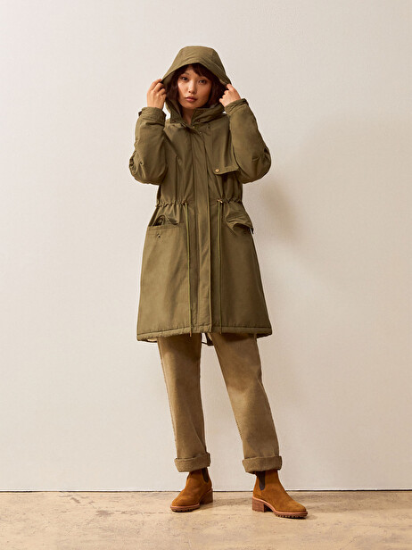 ERONA PARKA -  Khaki , Ready-to-wear Bensimon