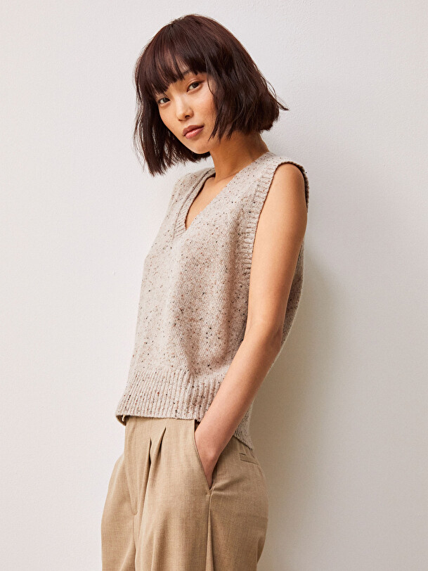 IVORY SWEATER -  Cream , Ready-to-wear Bensimon