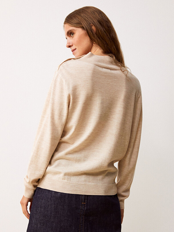 GUILAIN PULLOVER -  Cream , Ready-to-wear Bensimon