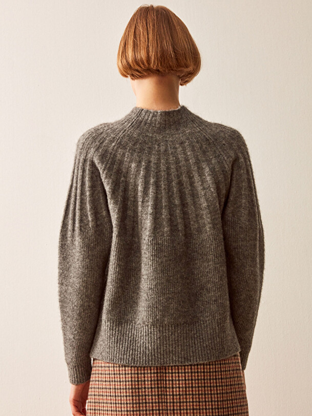ICONE SWEATER -  Charbon , Ready-to-wear Bensimon