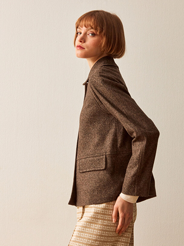 FACTO JACKET -  Brun , Ready-to-wear Bensimon