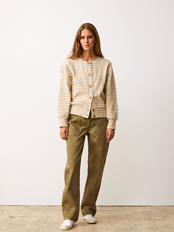 HAMILTON CARDIGAN -  Pale grey , Ready-to-wear Bensimon