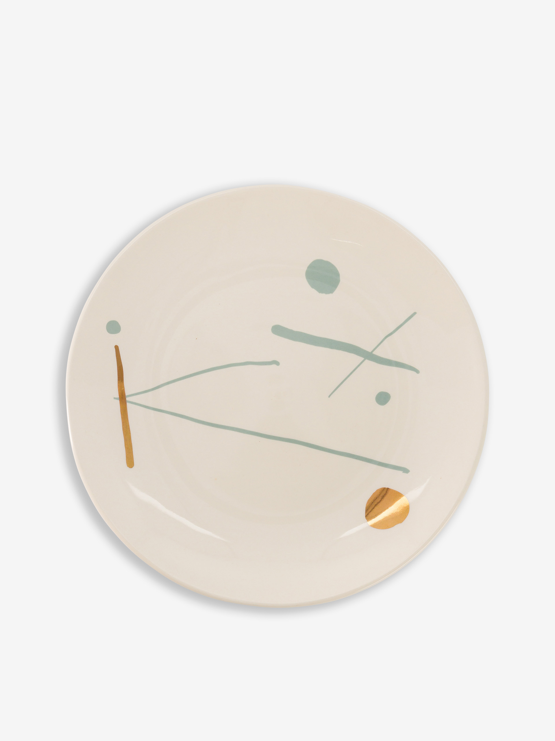 PLATE L SUNNY GOLD NUDE - Jade , Home design Bensimon