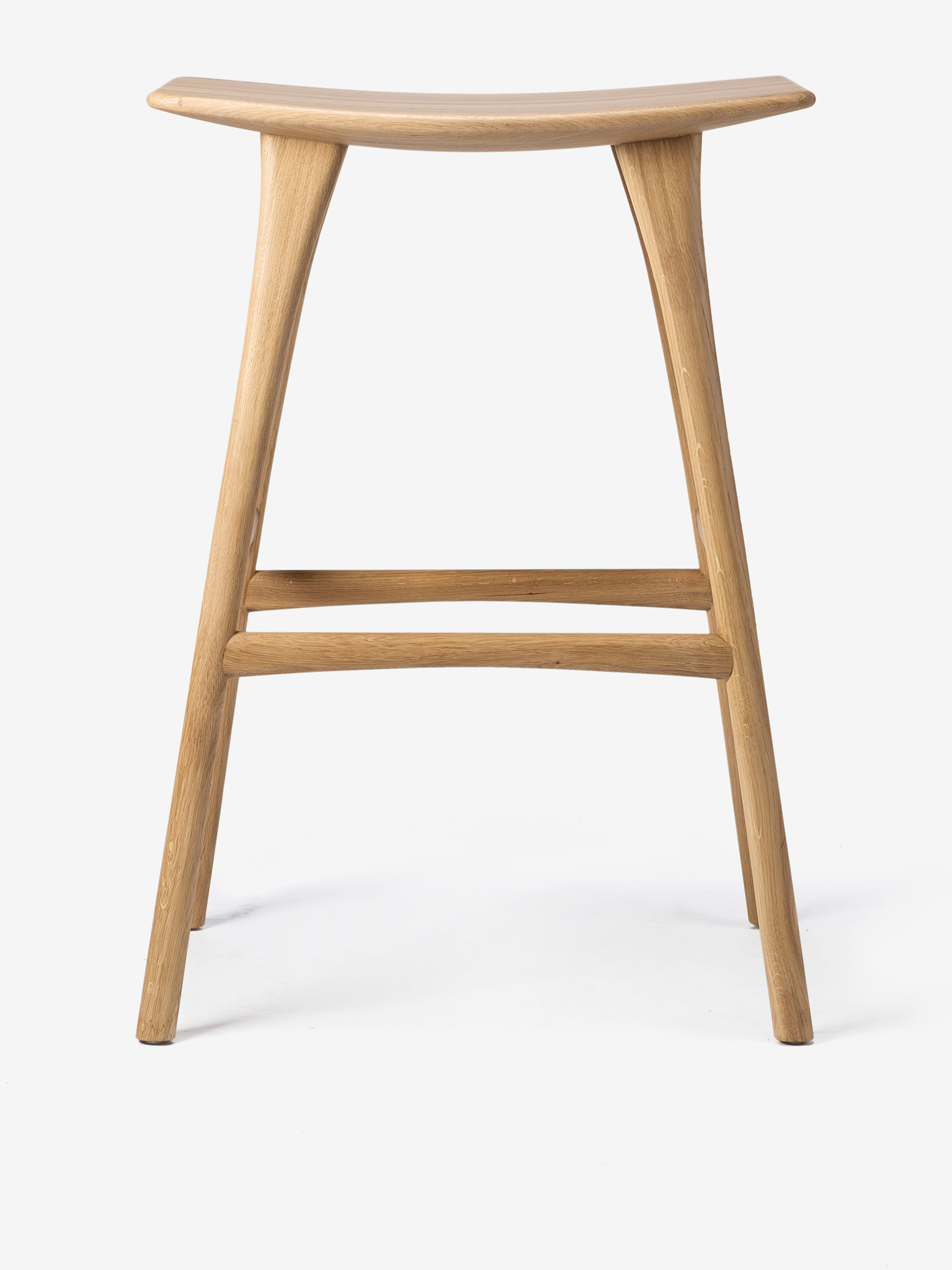 OAK OSSO BAR STOOL -  Light oak , Home design Bensimon