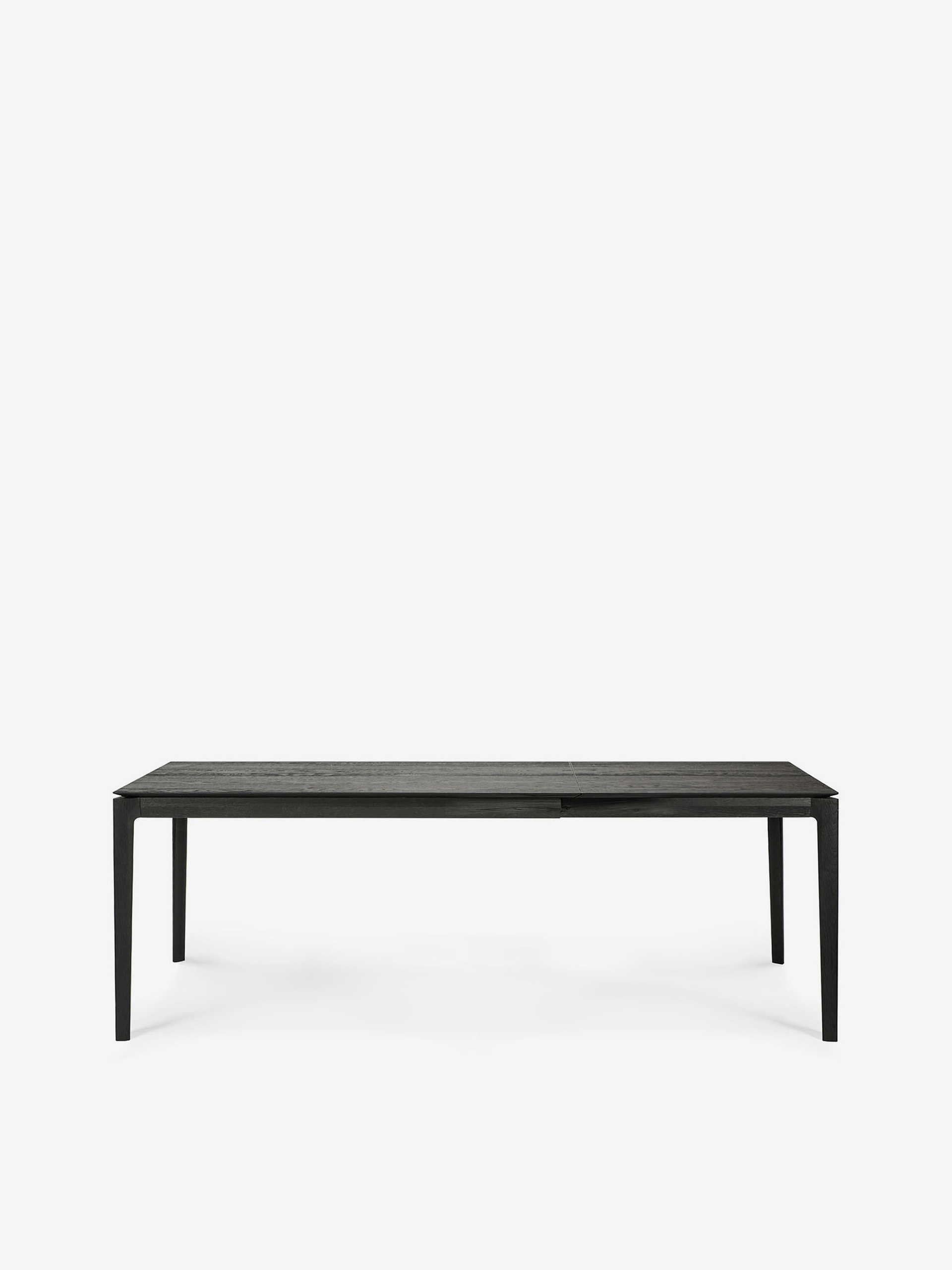 EXTENSION OAK BOK BLACK TABLE - L140/220 CM - Black , Home design Bensimon