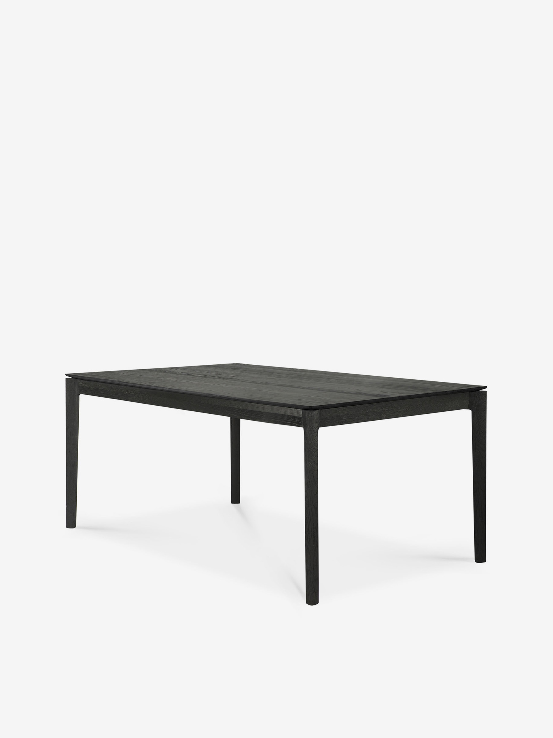 EXTENSION OAK BOK BLACK TABLE - L140/220 CM - Black , Home design Bensimon