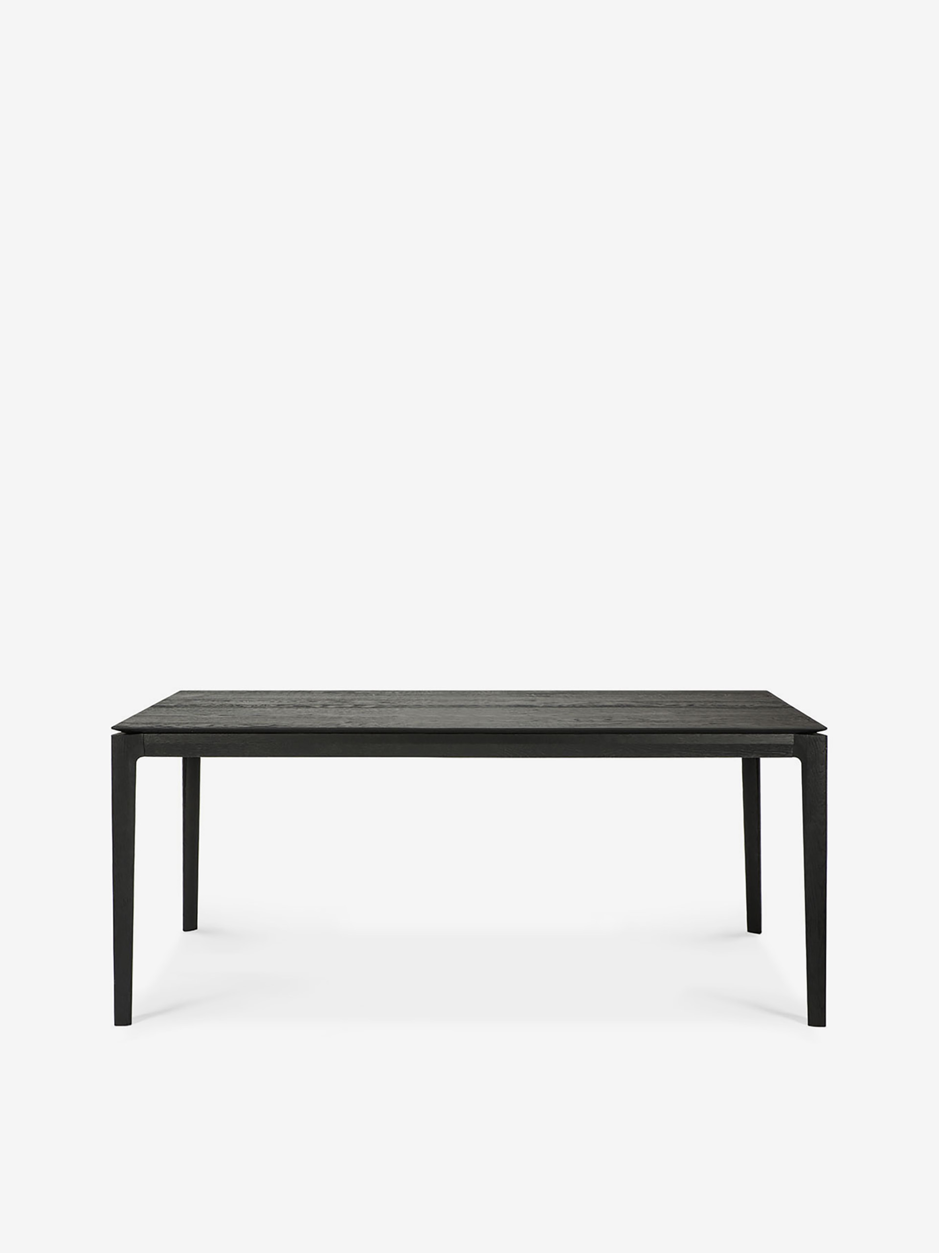 EXTENSION OAK BOK BLACK TABLE - L180/280 CM - Black , Home design Bensimon