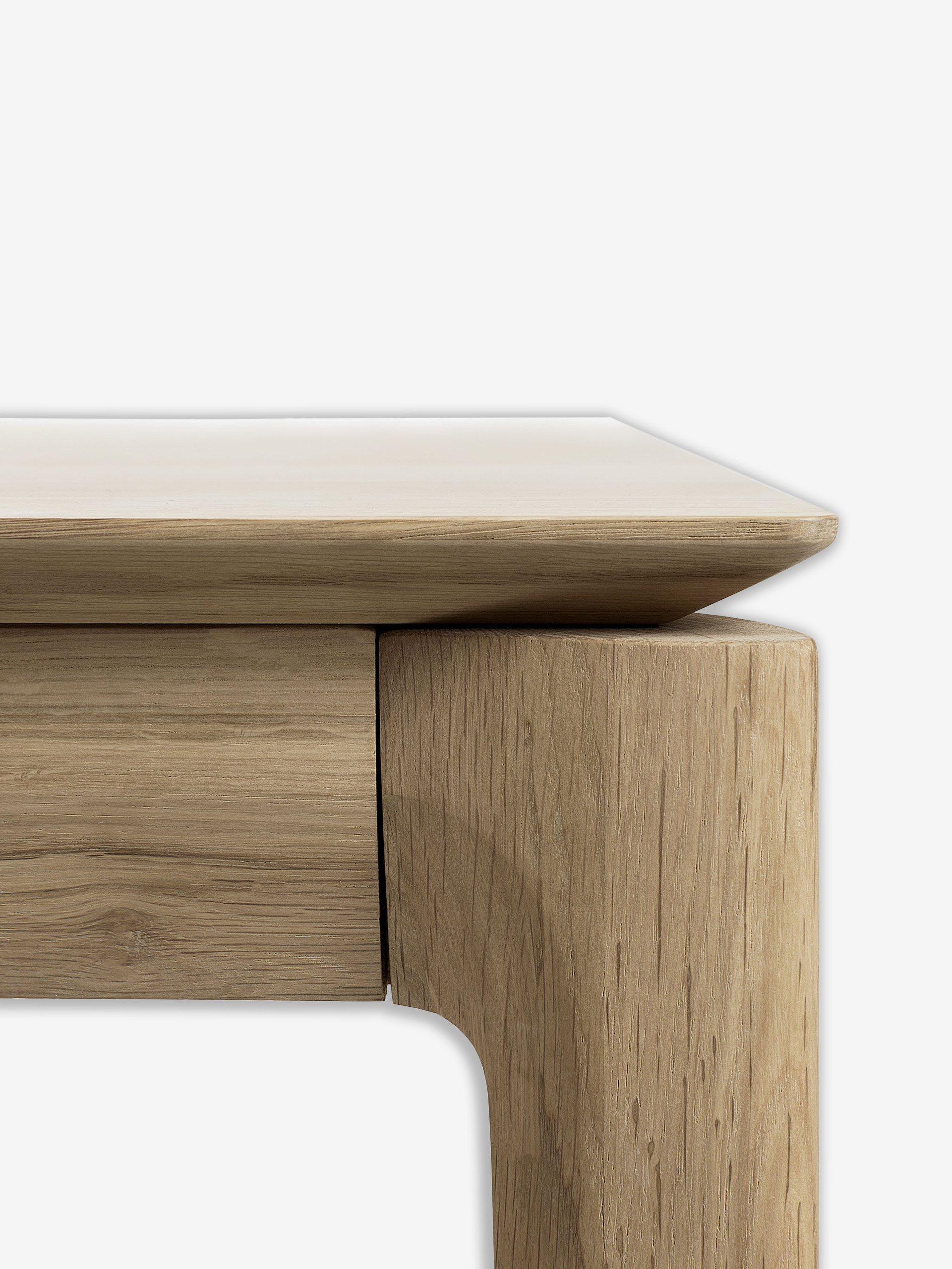 OAK BOK TABLE - L140 CM -  Light oak , Home design Bensimon