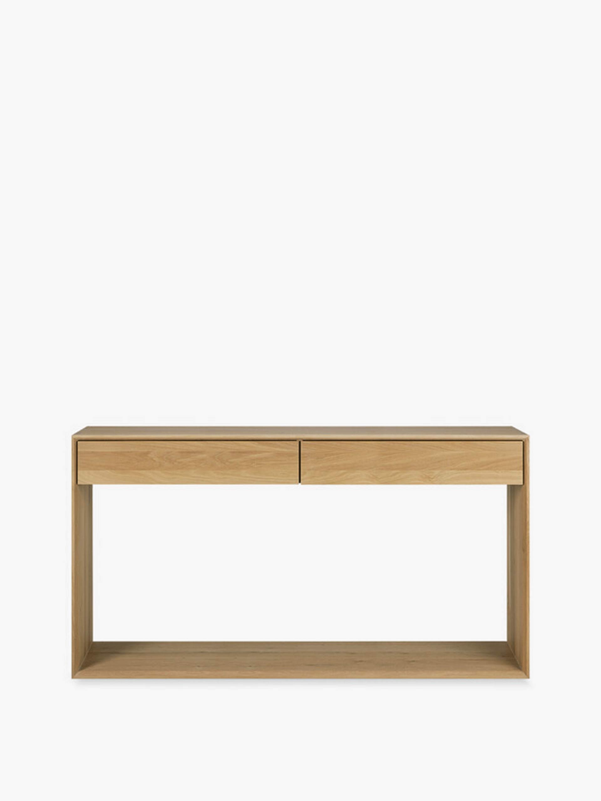 OAK NORDIC CONSOLE - L160 CM - Light oak , Home design Bensimon