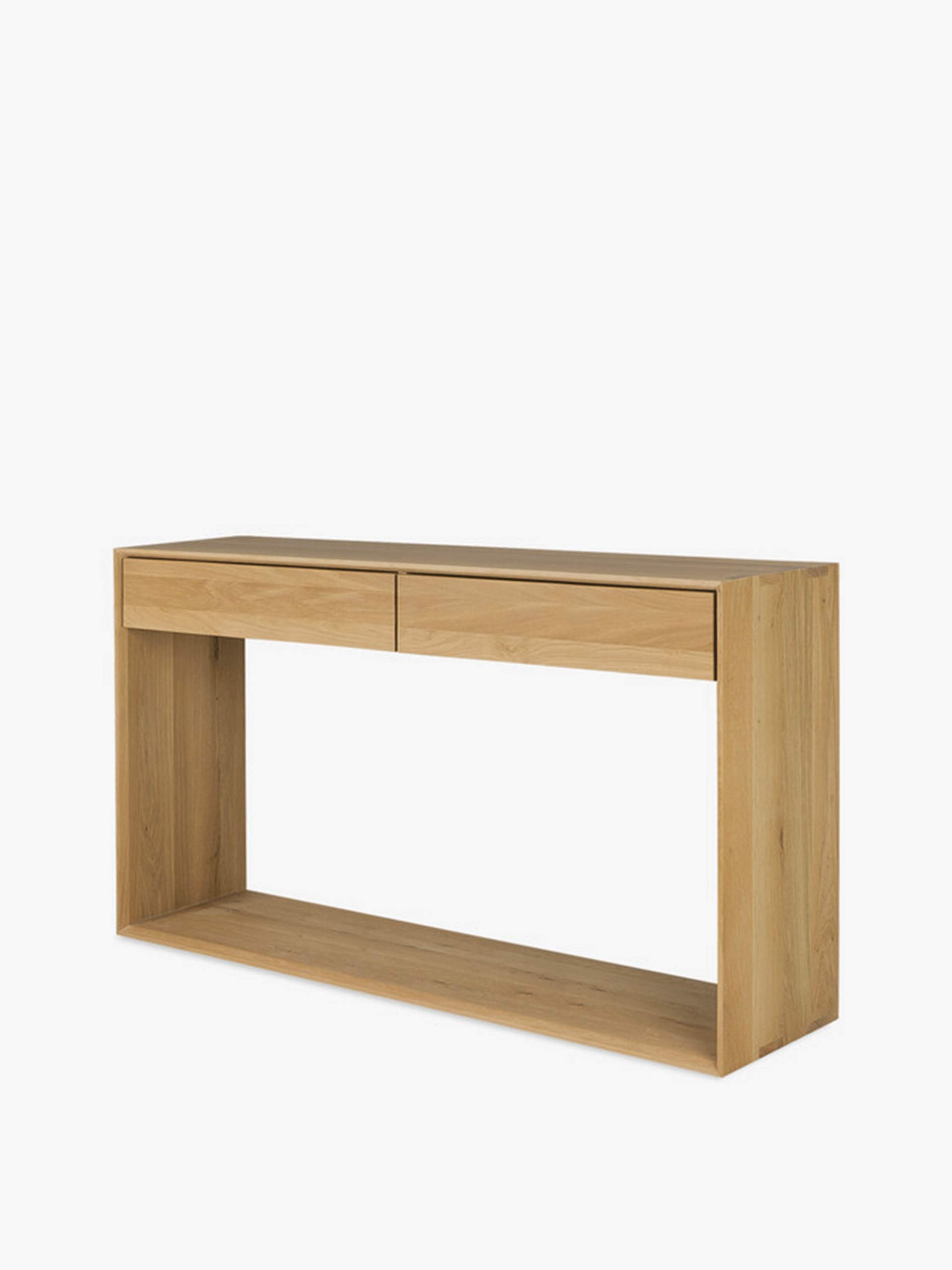 OAK NORDIC CONSOLE - L160 CM - Light oak , Home design Bensimon