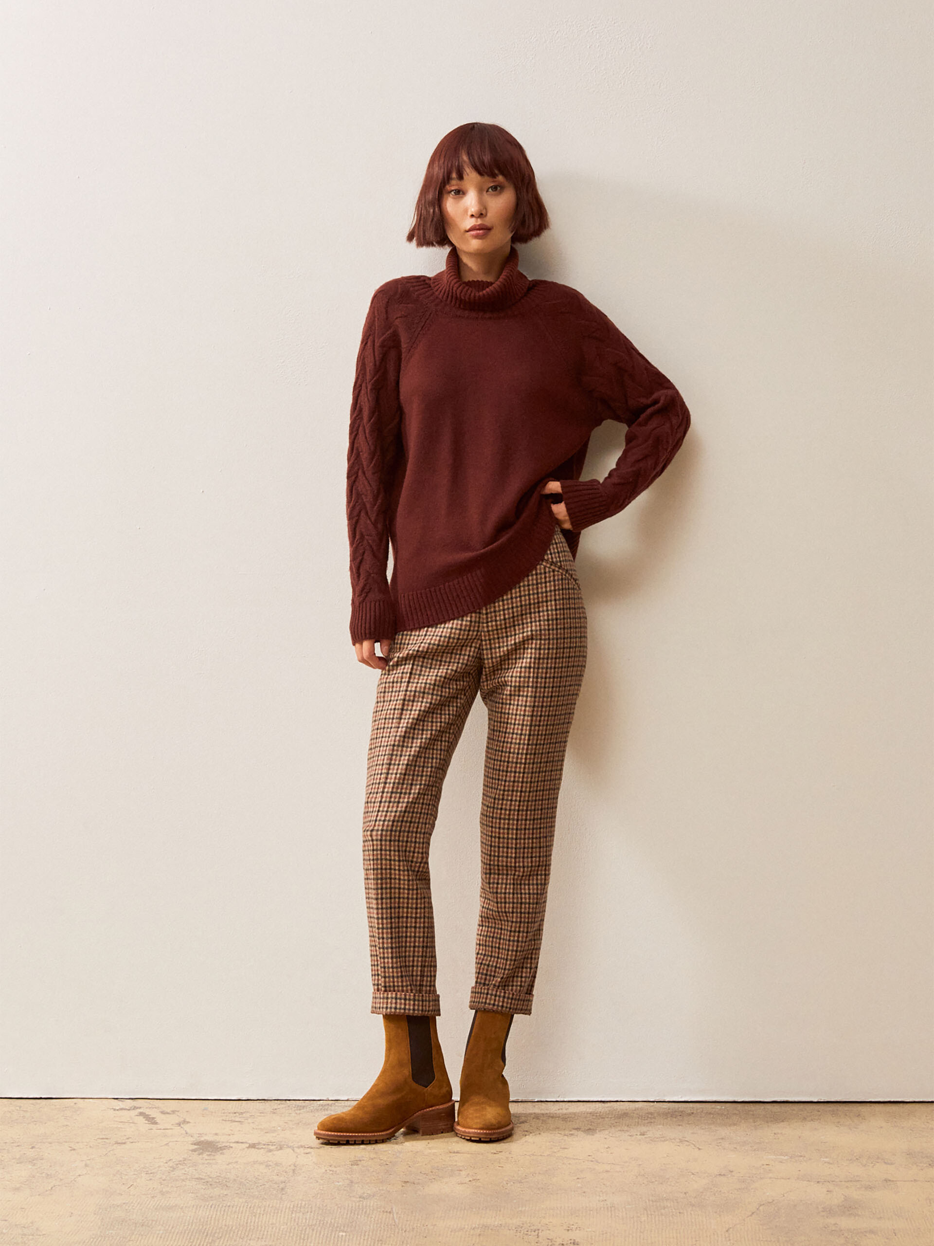 ADEMAR TROUSERS -  Tiles , Ready-to-wear Bensimon