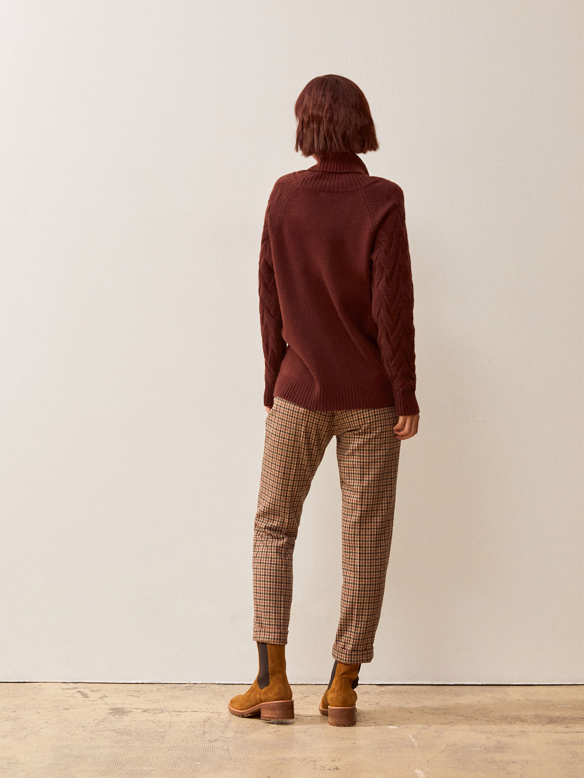 ADEMAR TROUSERS -  Tiles , Ready-to-wear Bensimon