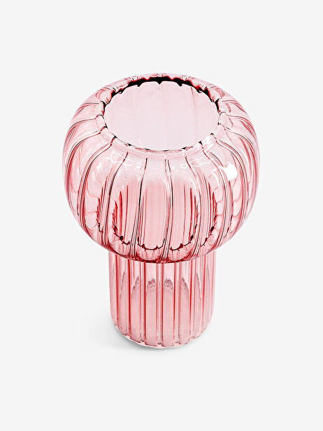 VASE TWIST S PINK D9.5 H13 -  Pink , Home design Bensimon