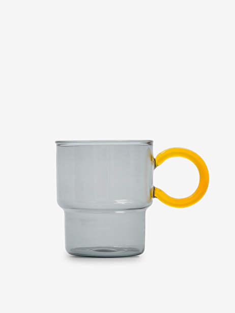 L SNOOP GREY AMBER CUP -  Grey , Home design Bensimon