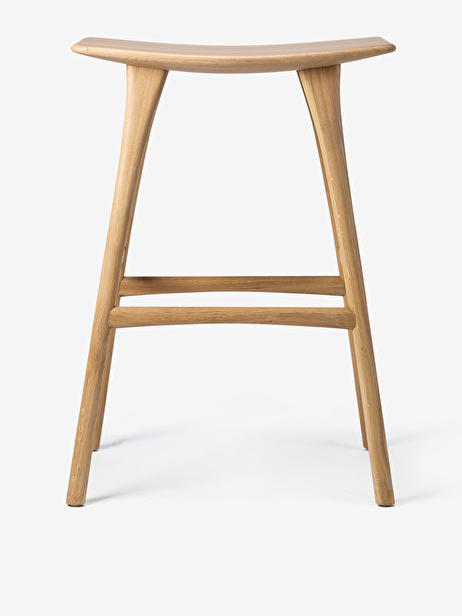 OAK OSSO BAR STOOL -  Light oak , Home design Bensimon