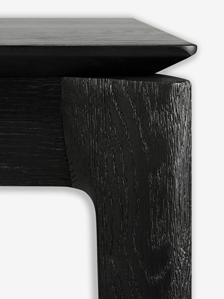 OAK BOK BLACK TABLE - L200 CM -  Black , Home design Bensimon