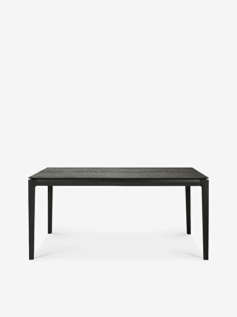 EXTENSION OAK BOK BLACK TABLE - L160/240 CM -  Black , Home design Bensimon