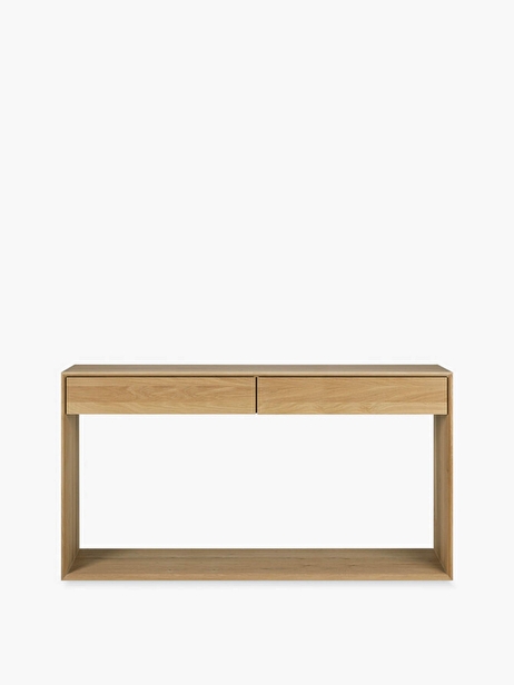 OAK NORDIC CONSOLE - L160 CM -  Light oak , Home design Bensimon