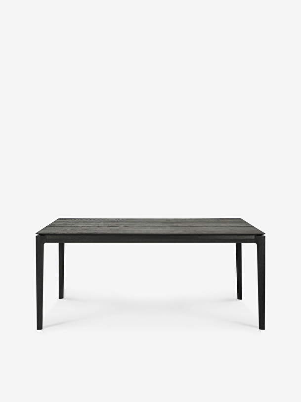 OAK BOK BLACK TABLE - L180 CM - Black , Home design Bensimon
