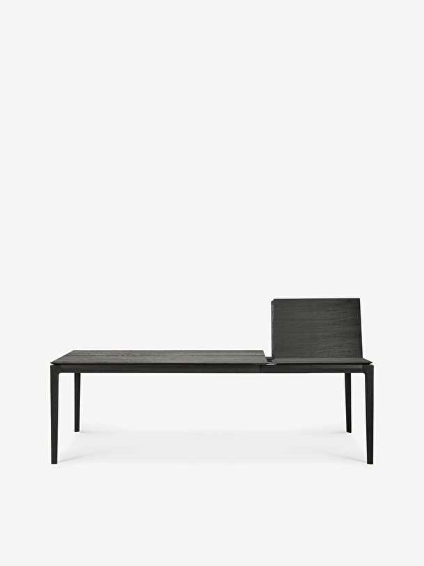 EXTENSION OAK BOK BLACK TABLE - L160/240 CM - Black , Home design Bensimon