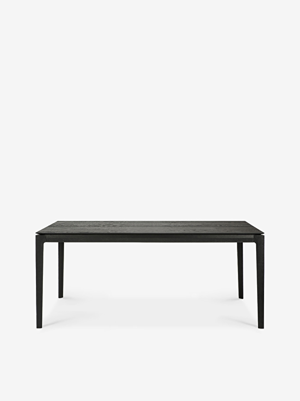 EXTENSION OAK BOK BLACK TABLE - L180/280 CM - Black , Home design Bensimon