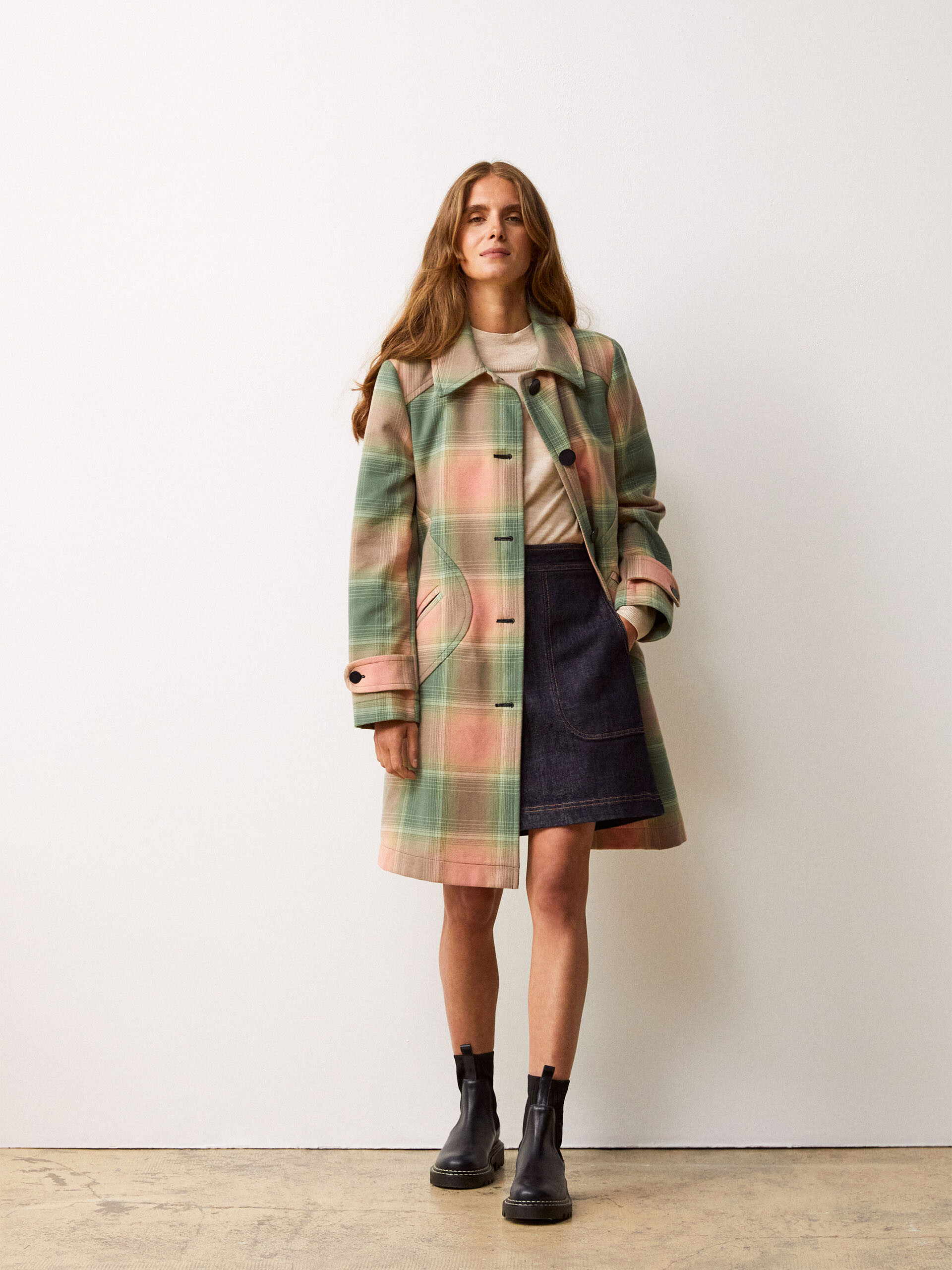 CONOR COAT -  Tiles , Ready-to-wear Bensimon
