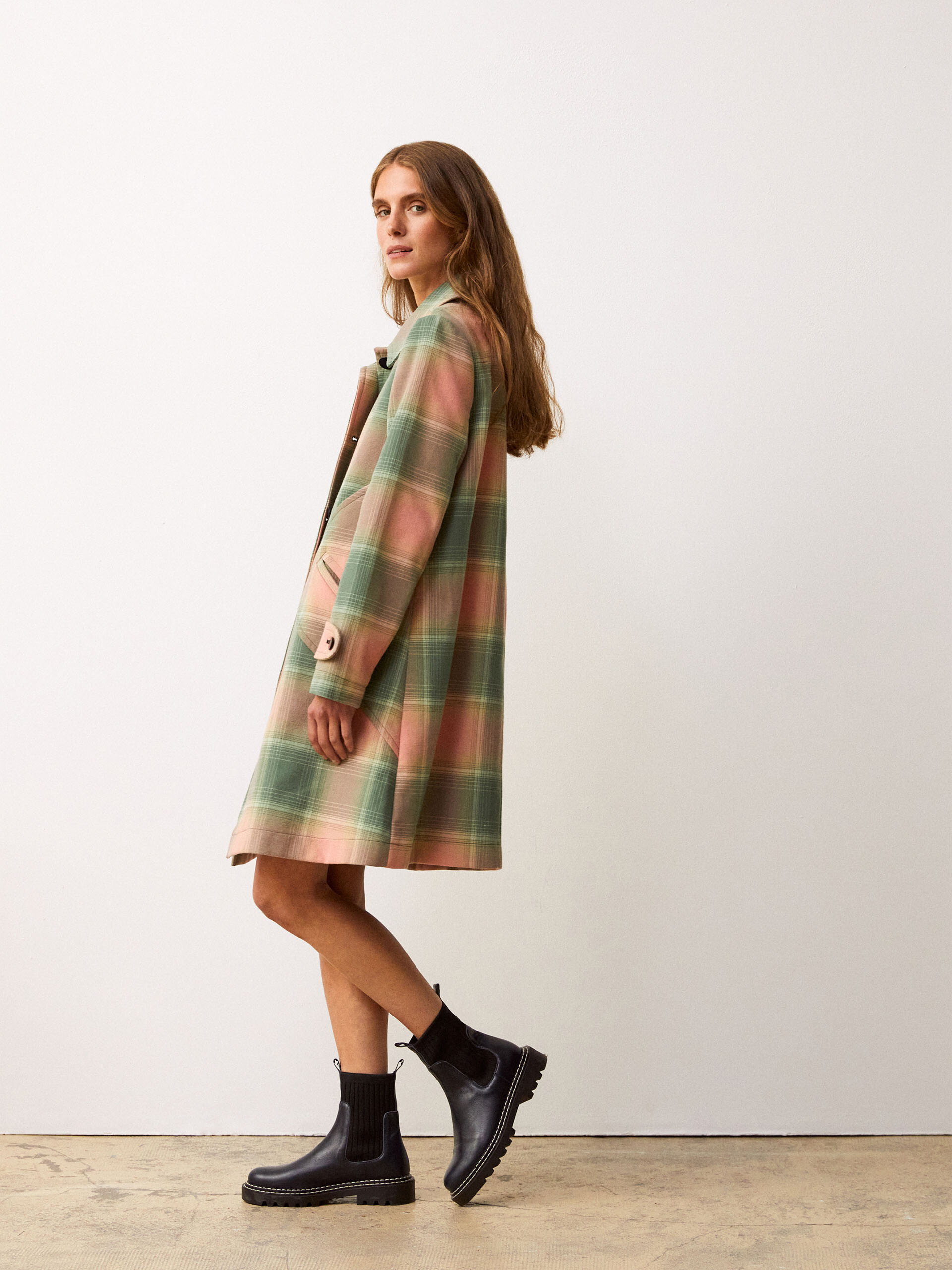 CONOR COAT -  Tiles , Ready-to-wear Bensimon