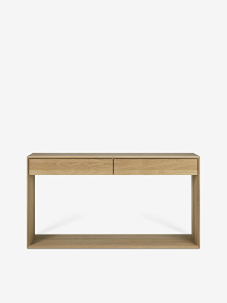 OAK NORDIC II BEDSIDE TABLE - HANGING 57X40X21 -  Light oak , Home design Bensimon