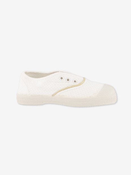 ELLY LITTLE SHINY DOT -  White dot , Tennis & Shoes Bensimon