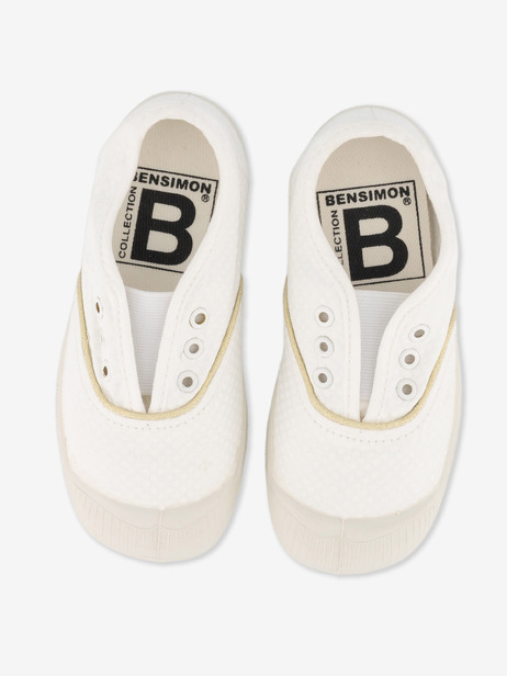 ELLY LITTLE SHINY DOT -  White dot , Tennis & Shoes Bensimon