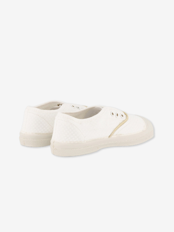 ELLY LITTLE SHINY DOT - White dot , Tennis & Shoes Bensimon