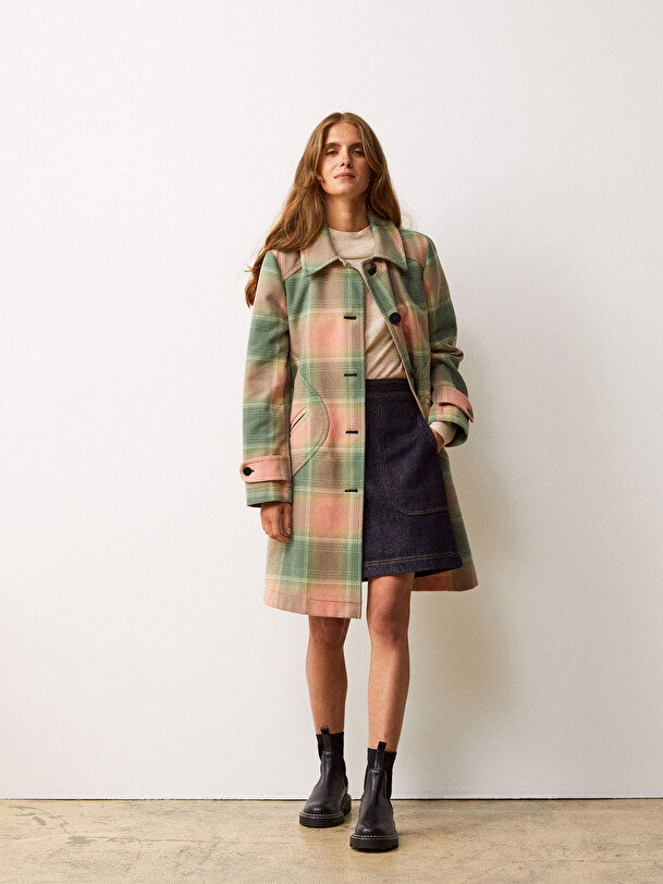CONOR COAT -  Tiles , Ready-to-wear Bensimon