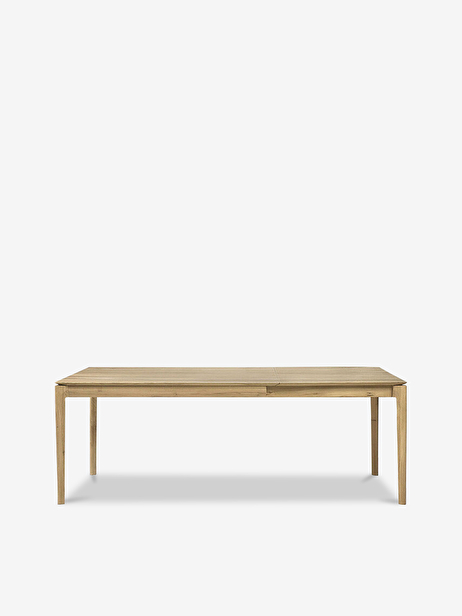 EXTENSION OAK BOK TABLE - 140/220 CM -  Light oak , Home design Bensimon