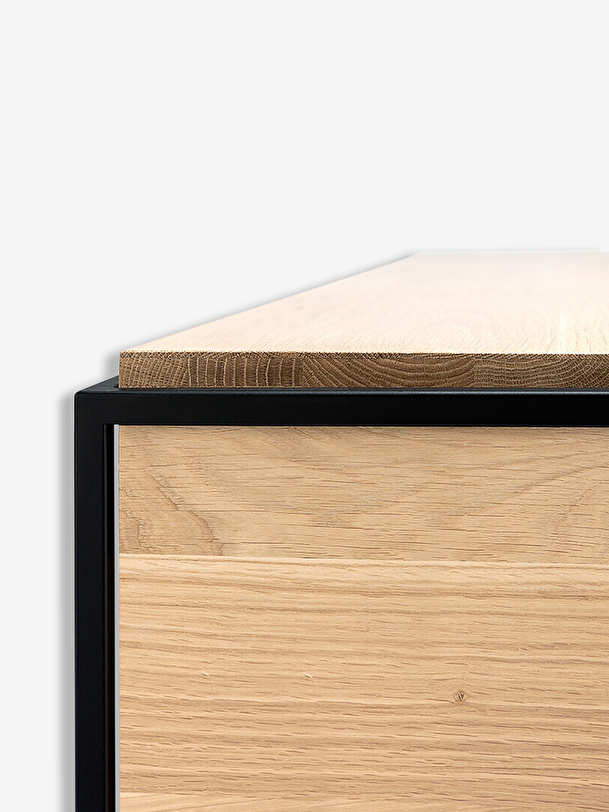 OAK Monolit TV CUPBOARD -  Light oak , Home design Bensimon