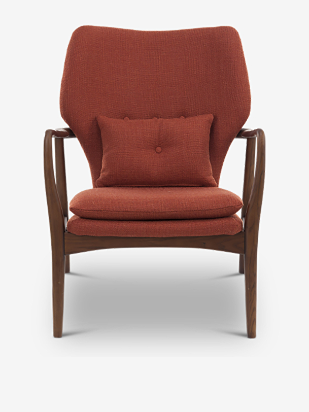 PEGGY TERRACOTA ARMCHAIR -  Terracotta , Home design Bensimon
