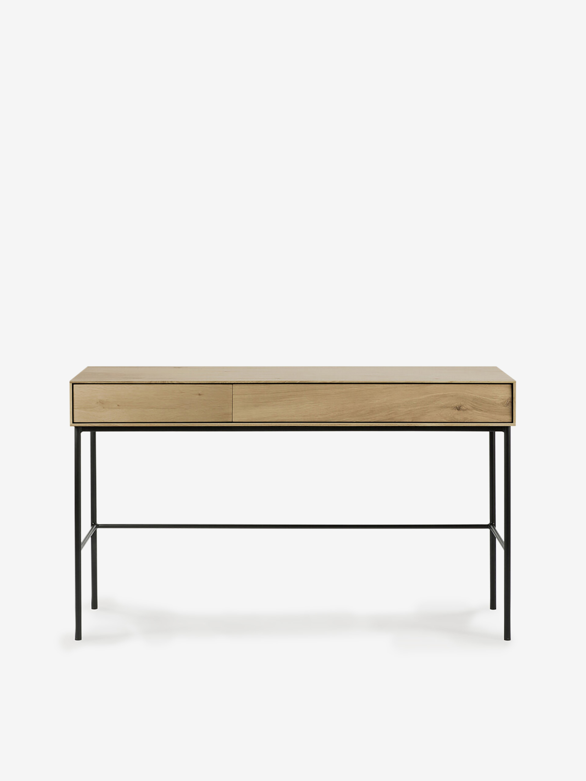 BUREAU WHITEBIRD 2 TIR CHENE 110X45X78 - Light oak , Home design Bensimon